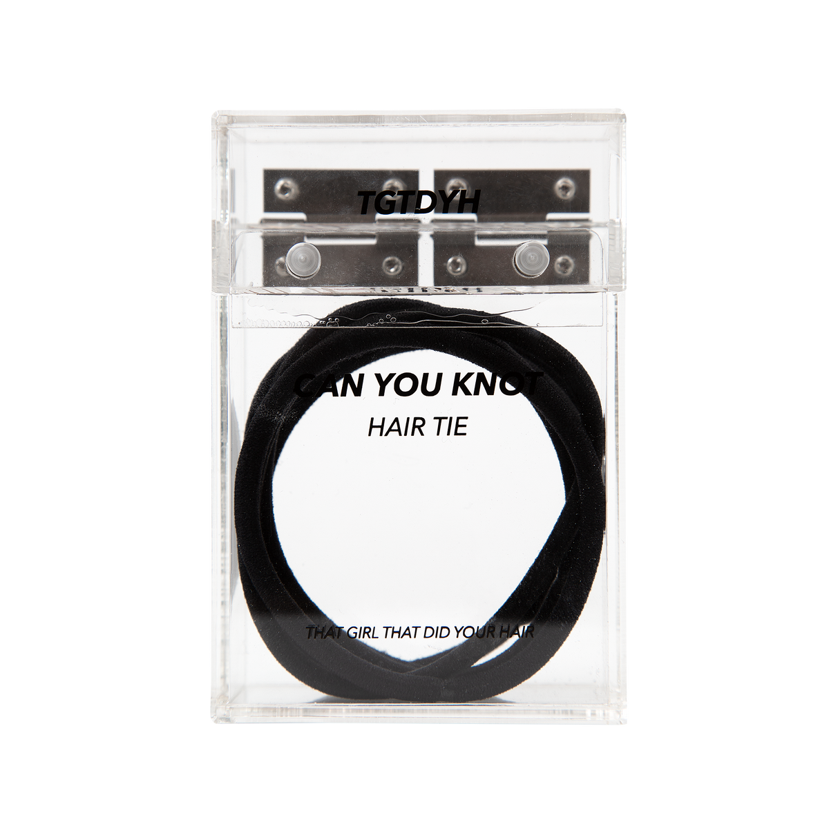 KNOT HAIR TIE THAT GIRL THAT DID YOUR HAIR